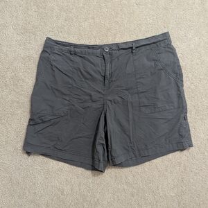 Social Standard By Sanctuary Women's Gray Cuffed Utility Shorts